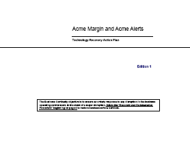 Disaster Recovery Plan